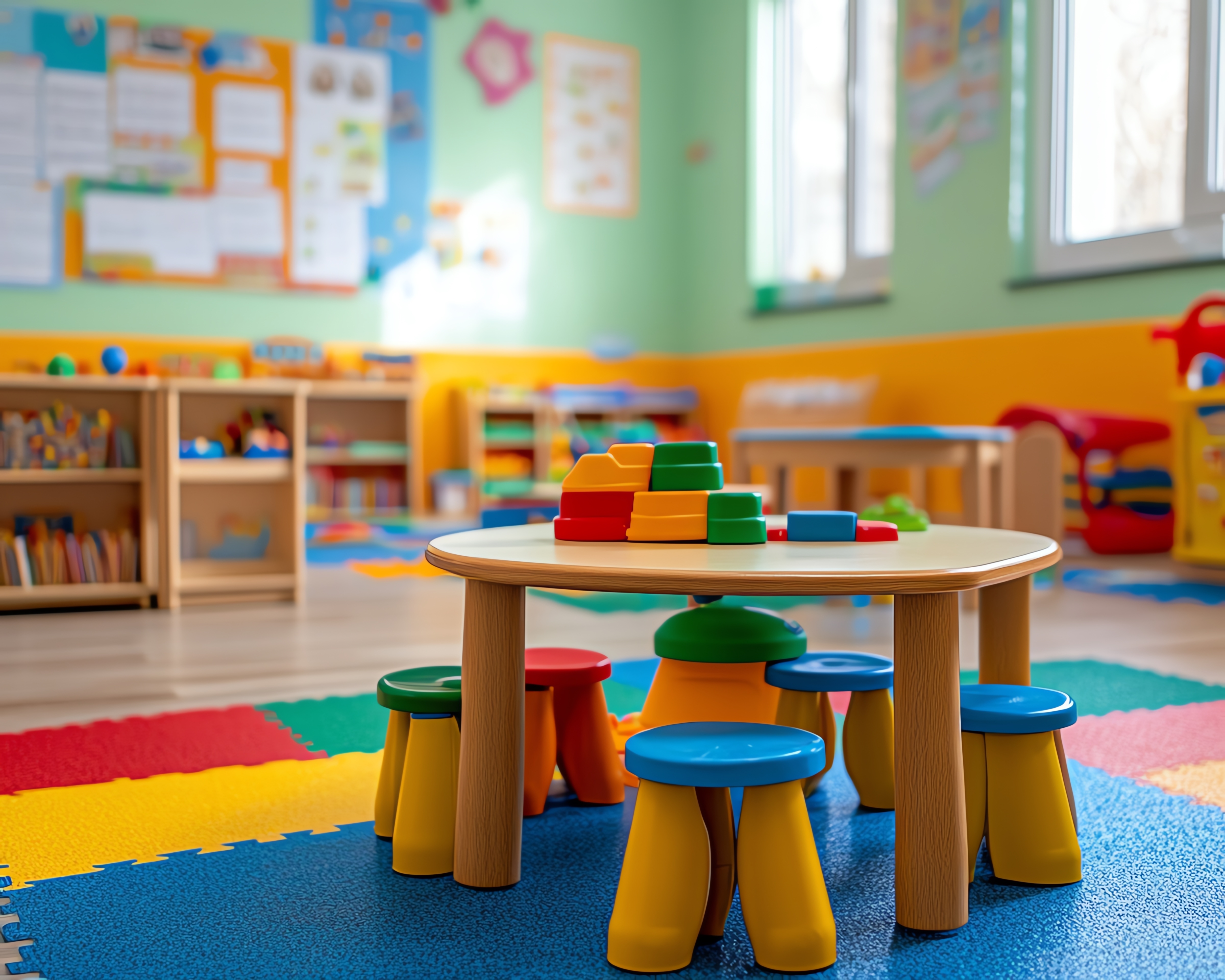 toddler activity scene